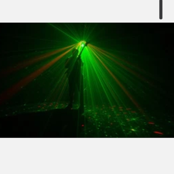 Black Octagonal LED DJ Light - Picture 8 of 8